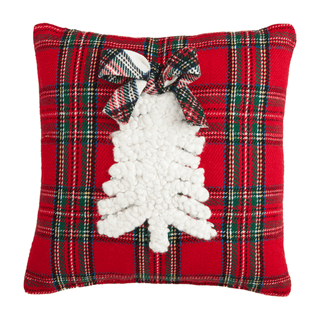 tree boucle mini pillow