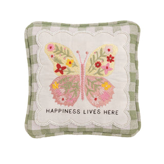 embellished garden pillow - assorted