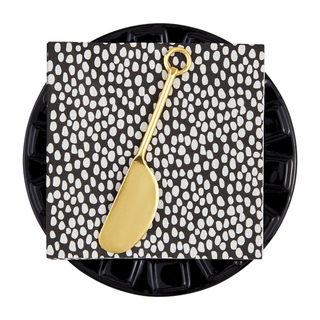 spotted black appetizer set
