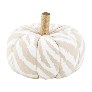 zebra pumpkin sitter