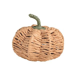 assorted woven pumpkins