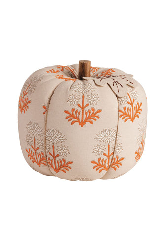 large stuffed pumpkin