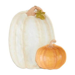 pumpkin chip & dip server