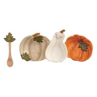 pumpkin triple tidbit set