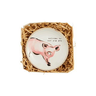 boxed pig tidbit dish
