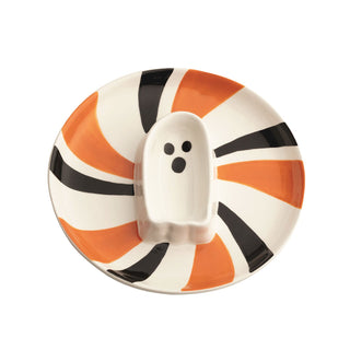 halloween round dishes - assorted