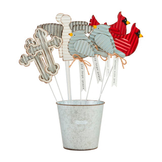 garden plant stakes - assorted