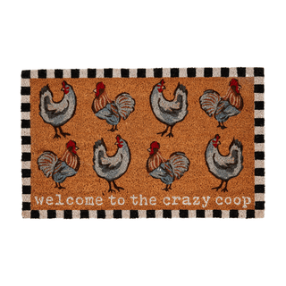 chicken coir doormat