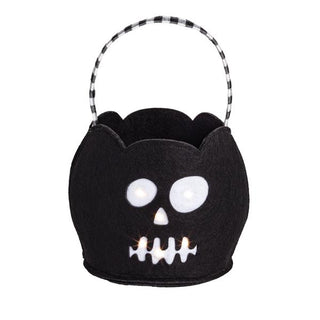 skeleton led treat bucket