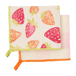 colorful fruit towel sets -assorted