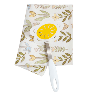 flower towel and utensil set