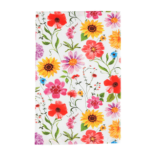 flower spring towel