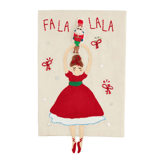 fa la la dancer dangle leg towel