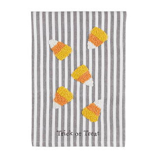 candy corn bead towel