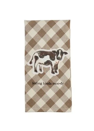 moo-dy canvas patch towel
