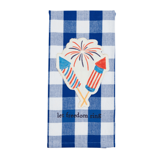 firework americana towel