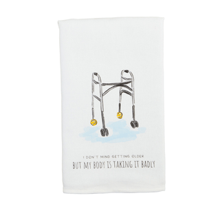 body funny birthday towel