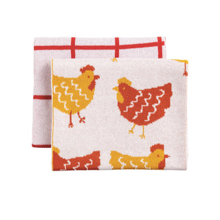 farm knit towels - assorted