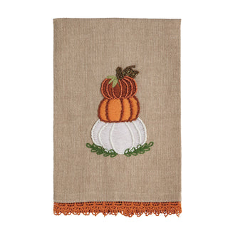 beaded embroidery gather towels - assorted