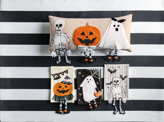 halloween dangle leg towels - assorted