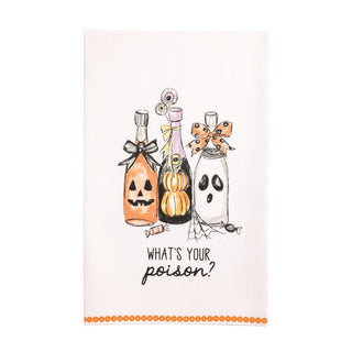 halloween cocktail towels - assorted