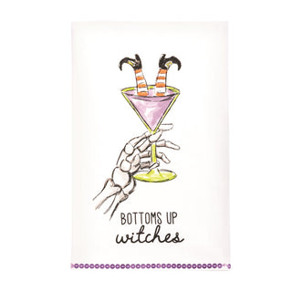 halloween cocktail towels - assorted