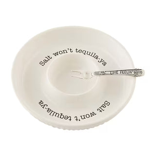 margarita salt rimmer and lime set