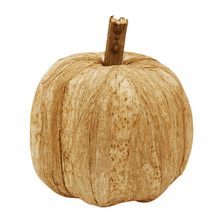 mini raffia pumpkins - assorted