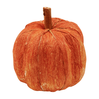 mini raffia pumpkins - assorted