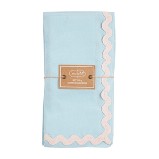 ric rac napkin set -assorted