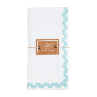 ric rac napkin set -assorted