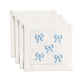 bows cocktail napkin