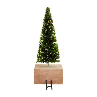 boxwood tree stocking holder