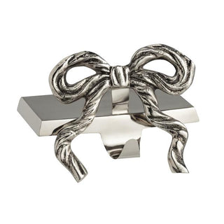 metal bow stocking holder