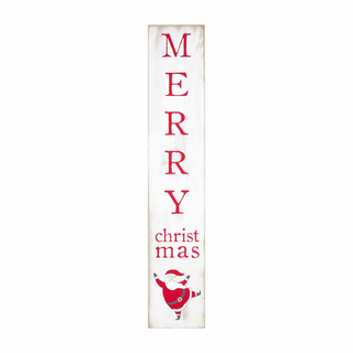halloween & christmas reversible wood sign