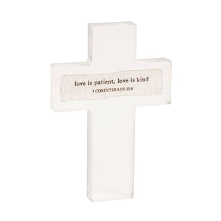 sentiment acrylic crosses - assorted