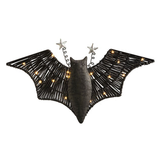 woven and tin LED bats - assorted