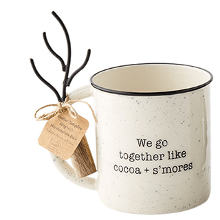 marshmallow camping mugs - assorted