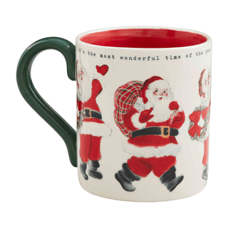 vintage santa mug