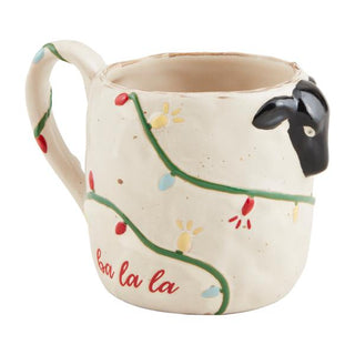 sheep christmas mug