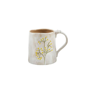 yellow flower mug