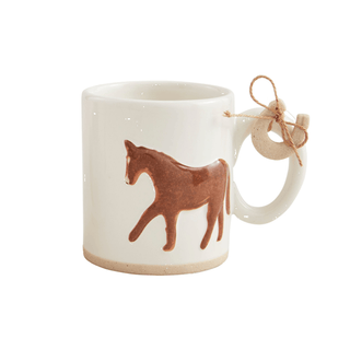 farm horse mug
