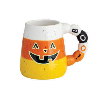 candy corn glow in the dark mug