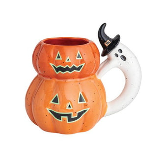 pumpkin glow in the dark mug
