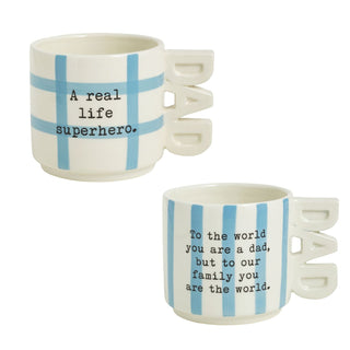 dad word handle mugs - assorted
