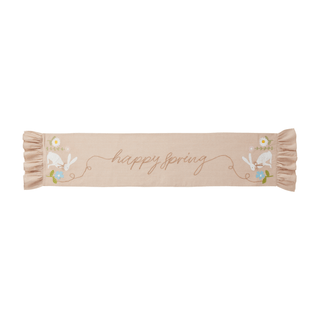 bunny ruffle table runner