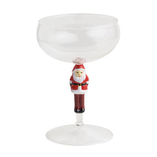 santa coupe glass