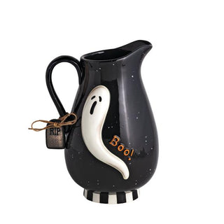 glow ghost ceramic pitcher