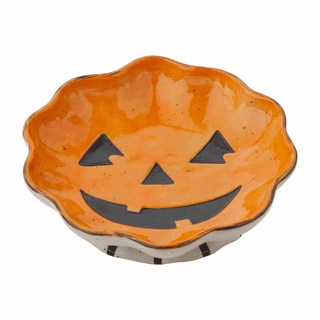 pumpkin candy bowl