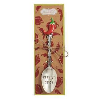 enamel salsa spoons - assorted
